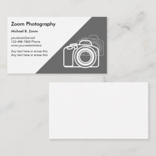 Visitekaartjes voor fotografen