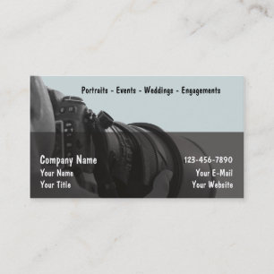 Visitekaartjes voor fotografen