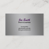 visitekaartjes voor fotografie (Achterkant)