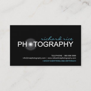 Visitekaartjes voor fotografie