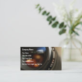 Visitekaartjes voor fotografie (Staand voorkant)