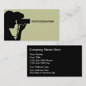 Visitekaartjes voor fotografie (Voorkant / Achterkant)