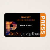 Visitekaartjes voor fotografie (Voorkant)