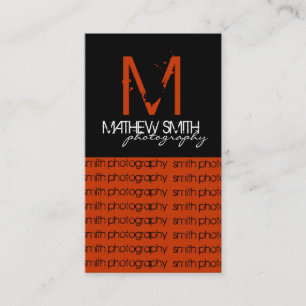 Visitekaartjes voor fotografie