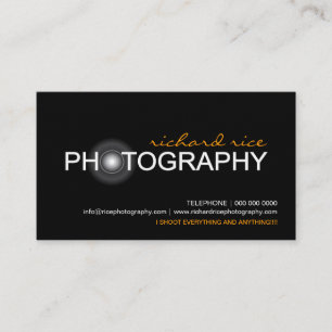 Visitekaartjes voor fotografie