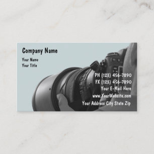 Visitekaartjes voor fotografie