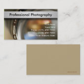 Visitekaartjes voor fotografie (Voorkant / Achterkant)