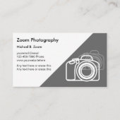 Visitekaartjes voor fotografie (Voorkant)