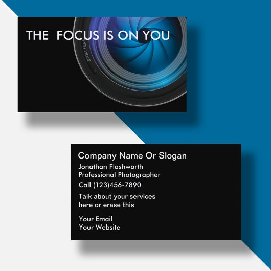 Visitekaartjes voor fotografie