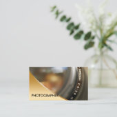 Visitekaartjes voor fotografie (Staand voorkant)