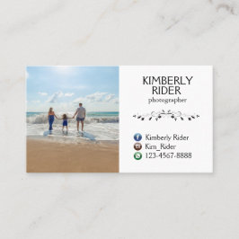 Visitekaartjes voor fotografie