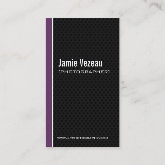 Visitekaartjes voor fotografie (Voorkant)