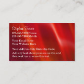 Visitekaartjes voor fotografie (Achterkant)