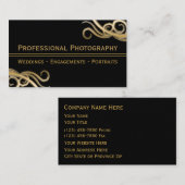 Visitekaartjes voor fotografie (Voorkant / Achterkant)