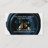 Visitekaartjes voor fotografische camera's (Achterkant)