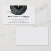 Visitekaartjes voor fotografische camera's (Voorkant / Achterkant)