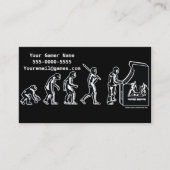 Visitekaartjes voor gameevolutie (Voorkant)