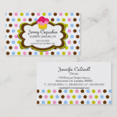 Visitekaartjes voor gebak (Voorkant / Achterkant)