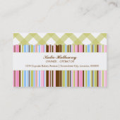 Visitekaartjes voor gebak (Achterkant)