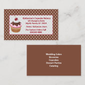 Visitekaartjes voor gebak (Voorkant / Achterkant)