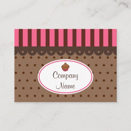 Visitekaartjes voor gebak (Voorkant)