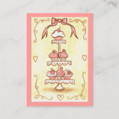 Visitekaartjes voor gebak (Voorkant)