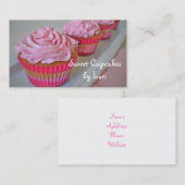 visitekaartjes voor gebak (Voorkant / Achterkant)