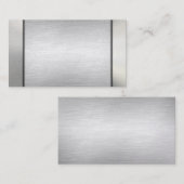 Visitekaartjes voor geborsteld goud (Voorkant / Achterkant)