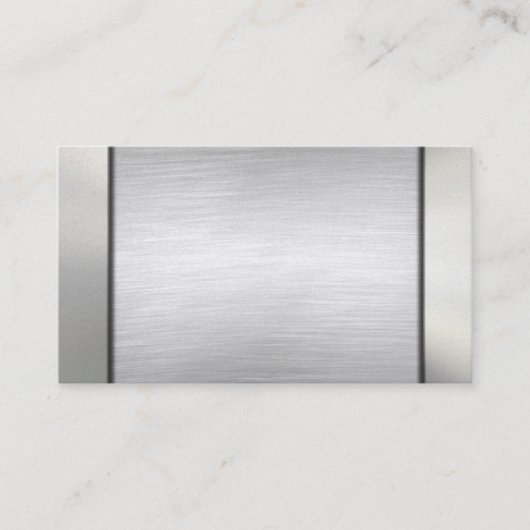 Visitekaartjes voor geborsteld goud (Voorkant)