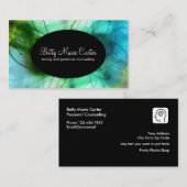 Visitekaartjes voor geestelijke gezondheidszorg (Voorkant / Achterkant)