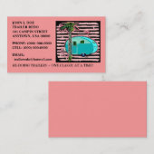 Visitekaartjes VOOR GEKANNDE HAM VINTAGE-REIZERS (Voorkant / Achterkant)