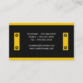 Visitekaartjes voor gesmeed vervoer (Achterkant)