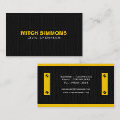 Visitekaartjes voor gesmeed vervoer (Voorkant / Achterkant)