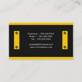 Visitekaartjes voor gesmeed vervoer (Achterkant)