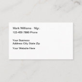 Visitekaartjes voor gevaccineerde kampeertrailer (Achterkant)