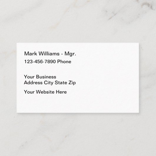 Visitekaartjes voor gevaccineerde kampeertrailer (Achterkant)