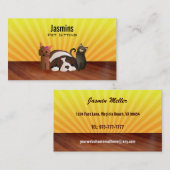 Visitekaartjes voor gezelschapsdieren (Voorkant / Achterkant)