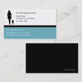 Visitekaartjes voor gezelschapsdieren (Voorkant / Achterkant)