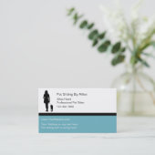 Visitekaartjes voor gezelschapsdieren (Staand voorkant)