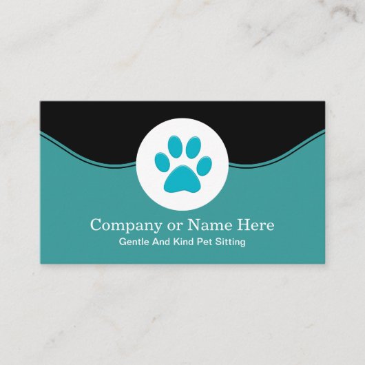 Visitekaartjes voor gezelschapsdieren (Voorkant)