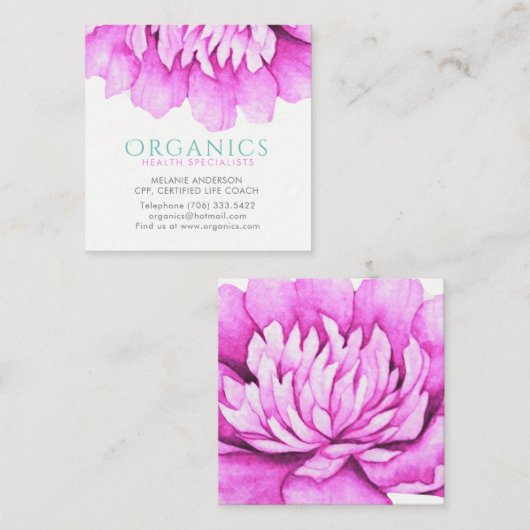 Visitekaartjes voor gezondheid en ellendigheid (Voorkant / Achterkant)