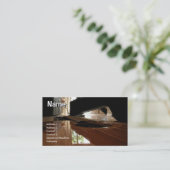 Visitekaartjes voor gitaarlessen (Staand voorkant)