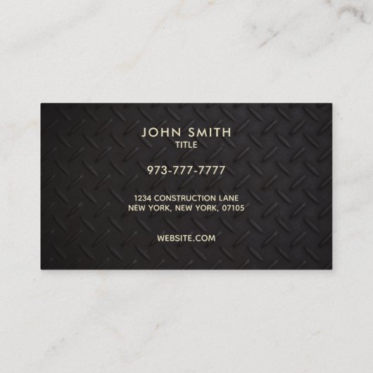 Visitekaartjes voor goudlaslogans (Achterkant)