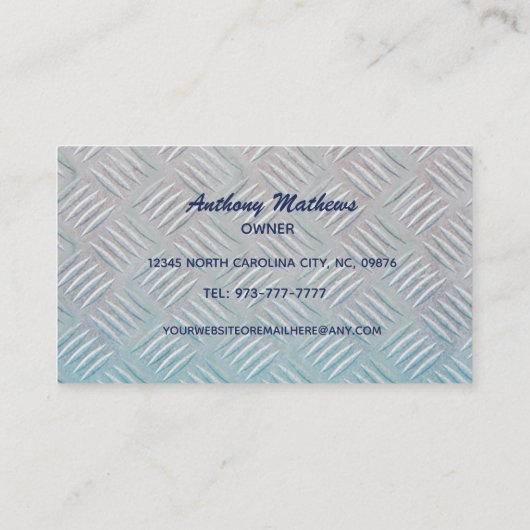 Visitekaartjes voor graafslogans (Achterkant)