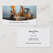 Visitekaartjes voor graafslogans (Voorkant / Achterkant)