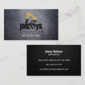 Visitekaartjes voor graafslogans (Voorkant / Achterkant)