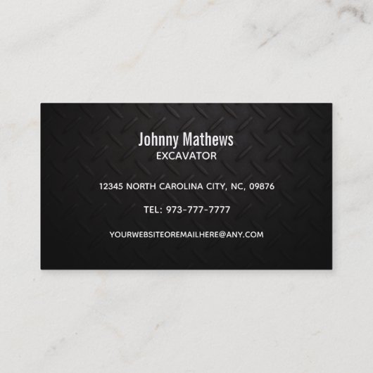 Visitekaartjes voor graafslogans (Achterkant)