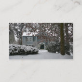 Visitekaartjes voor grassen en sneeuw (Achterkant)