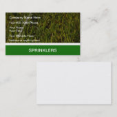 Visitekaartjes voor grassprinkmeren (Voorkant / Achterkant)