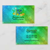 Visitekaartjes voor groen reinigen (Voorkant / Achterkant)